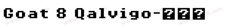 Goat 8 Qalvigo字体转换